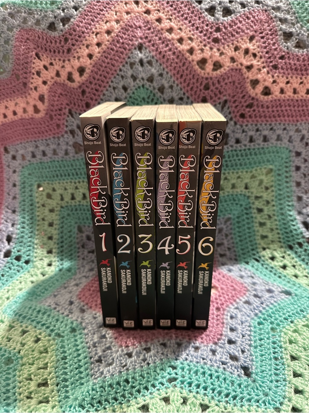 Black Bird Volumes 1-6 Manga Set by Kanoko Sakurakoji